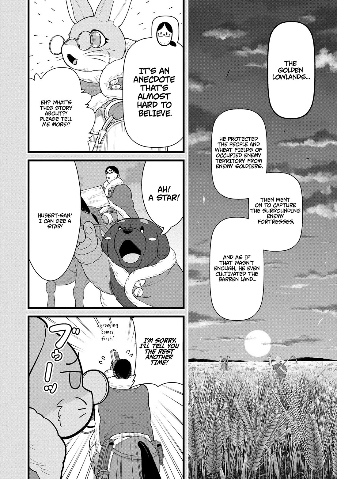 The Population Of The Frontier Owner Starts With 0. "Dias The Blue" And A Blue Horned Girl. chapter 57 page 2