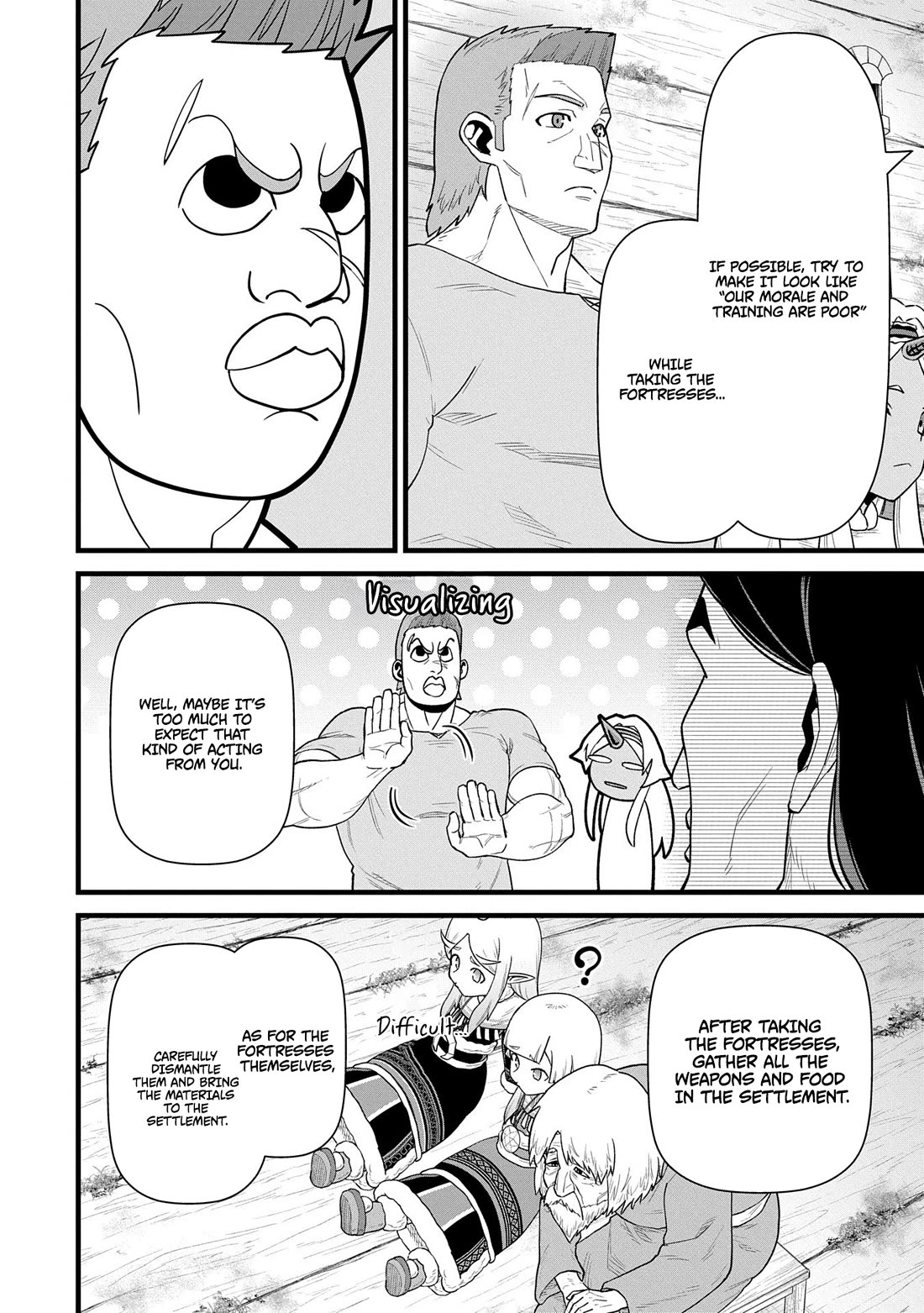 The Population Of The Frontier Owner Starts With 0. "Dias The Blue" And A Blue Horned Girl. chapter 57 page 26