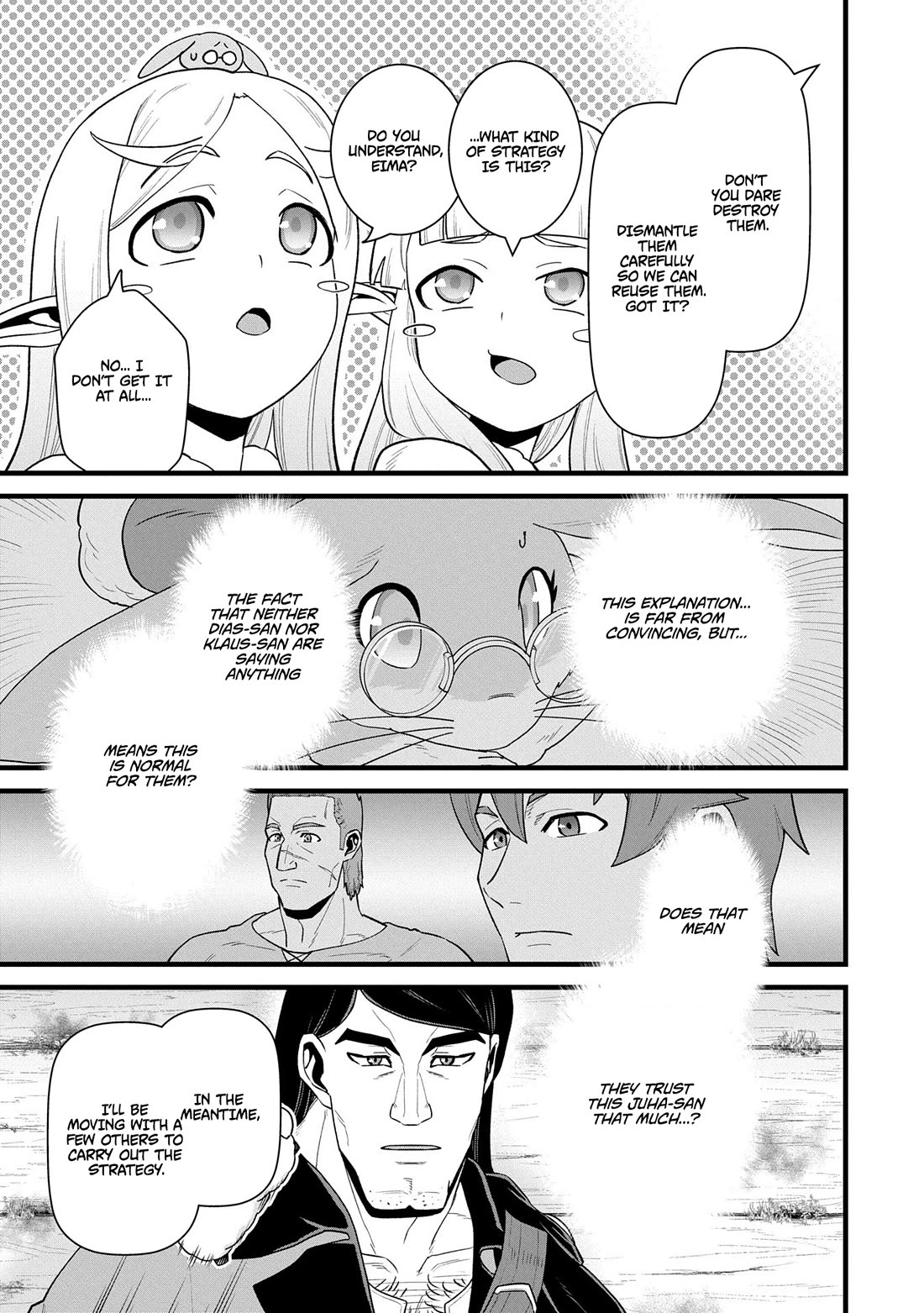 The Population Of The Frontier Owner Starts With 0. "Dias The Blue" And A Blue Horned Girl. chapter 57 page 27