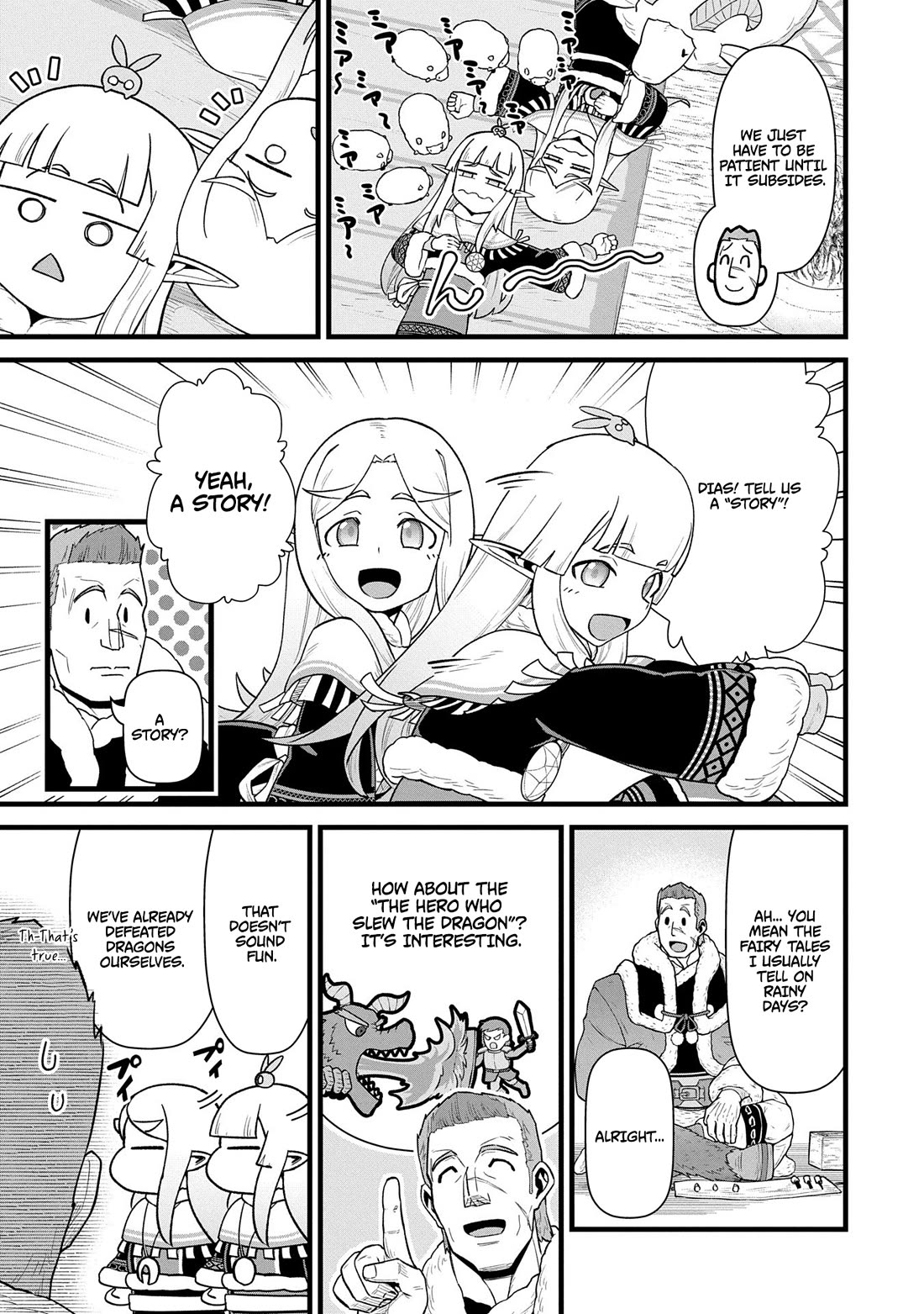 The Population Of The Frontier Owner Starts With 0. "Dias The Blue" And A Blue Horned Girl. chapter 57 page 5