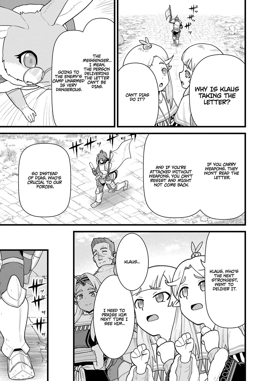 The Population Of The Frontier Owner Starts With 0. "Dias The Blue" And A Blue Horned Girl. chapter 58 page 21