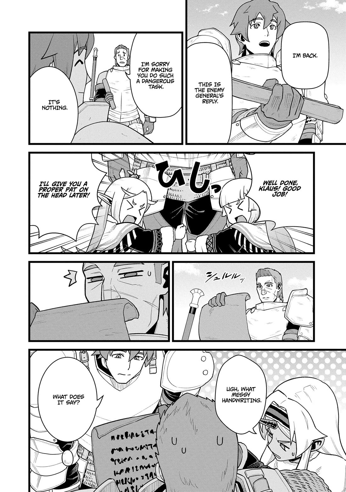 The Population Of The Frontier Owner Starts With 0. "Dias The Blue" And A Blue Horned Girl. chapter 58 page 22