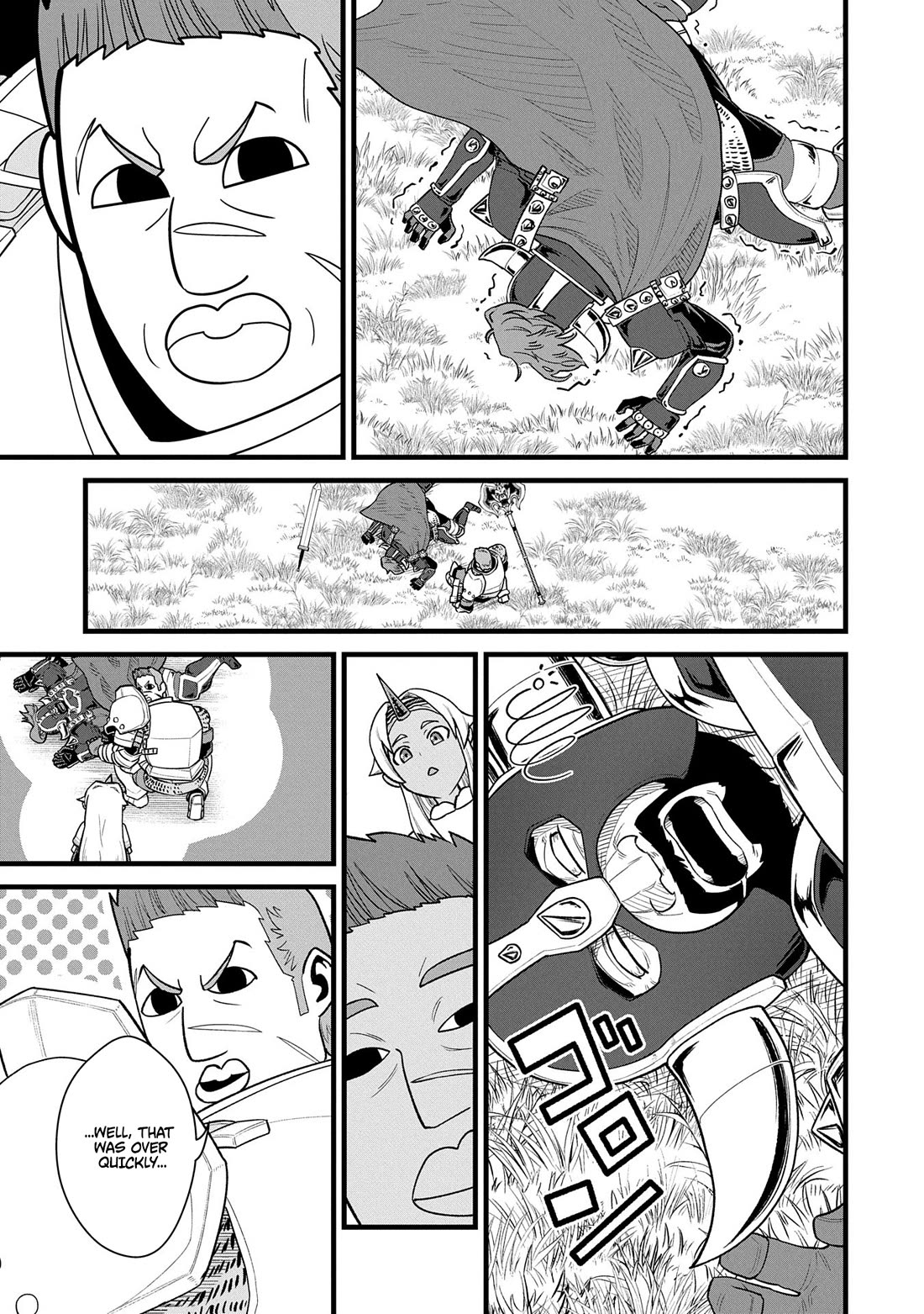 The Population Of The Frontier Owner Starts With 0. "Dias The Blue" And A Blue Horned Girl. chapter 58 page 31