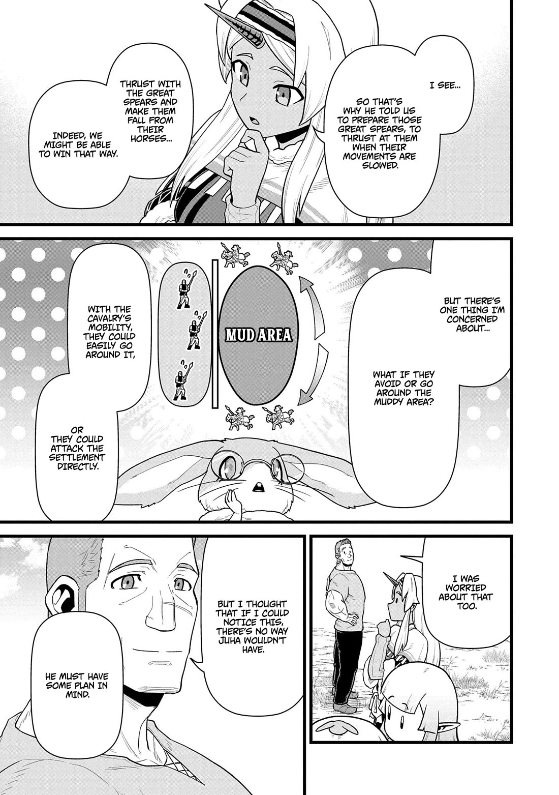 The Population Of The Frontier Owner Starts With 0. "Dias The Blue" And A Blue Horned Girl. chapter 59 page 21