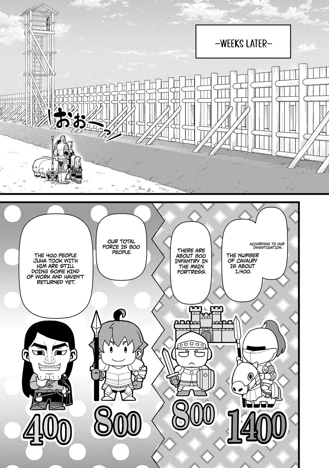 The Population Of The Frontier Owner Starts With 0. "Dias The Blue" And A Blue Horned Girl. chapter 59 page 25