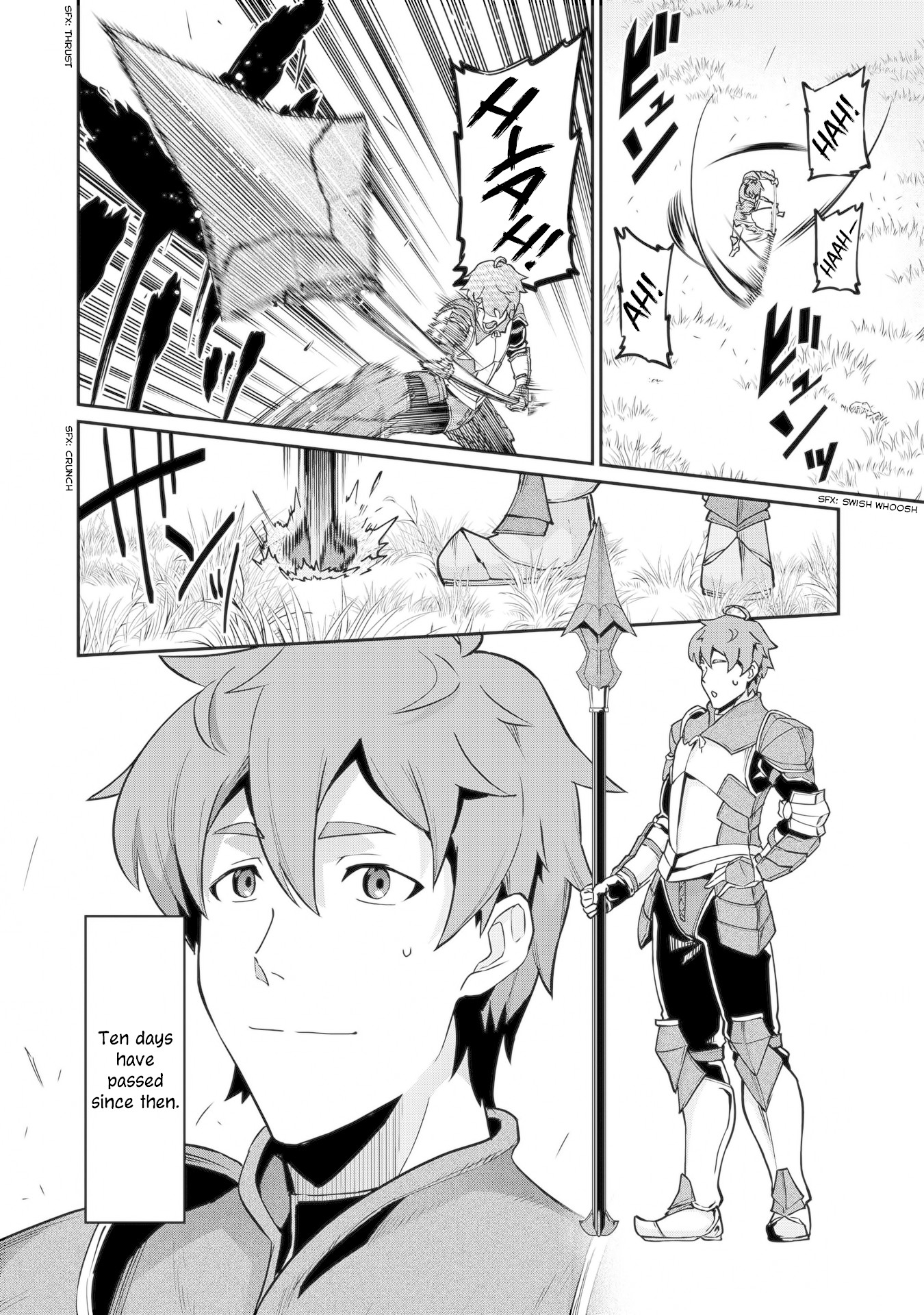 The Population Of The Frontier Owner Starts With 0. "Dias The Blue" And A Blue Horned Girl. chapter 6 page 13