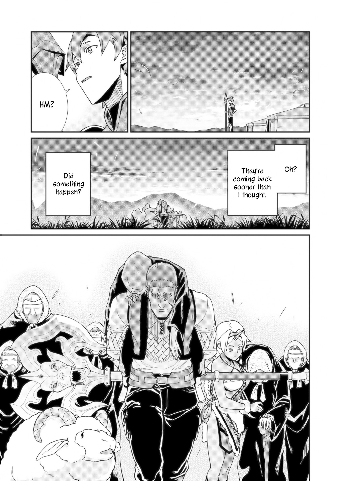 The Population Of The Frontier Owner Starts With 0. "Dias The Blue" And A Blue Horned Girl. chapter 6 page 20