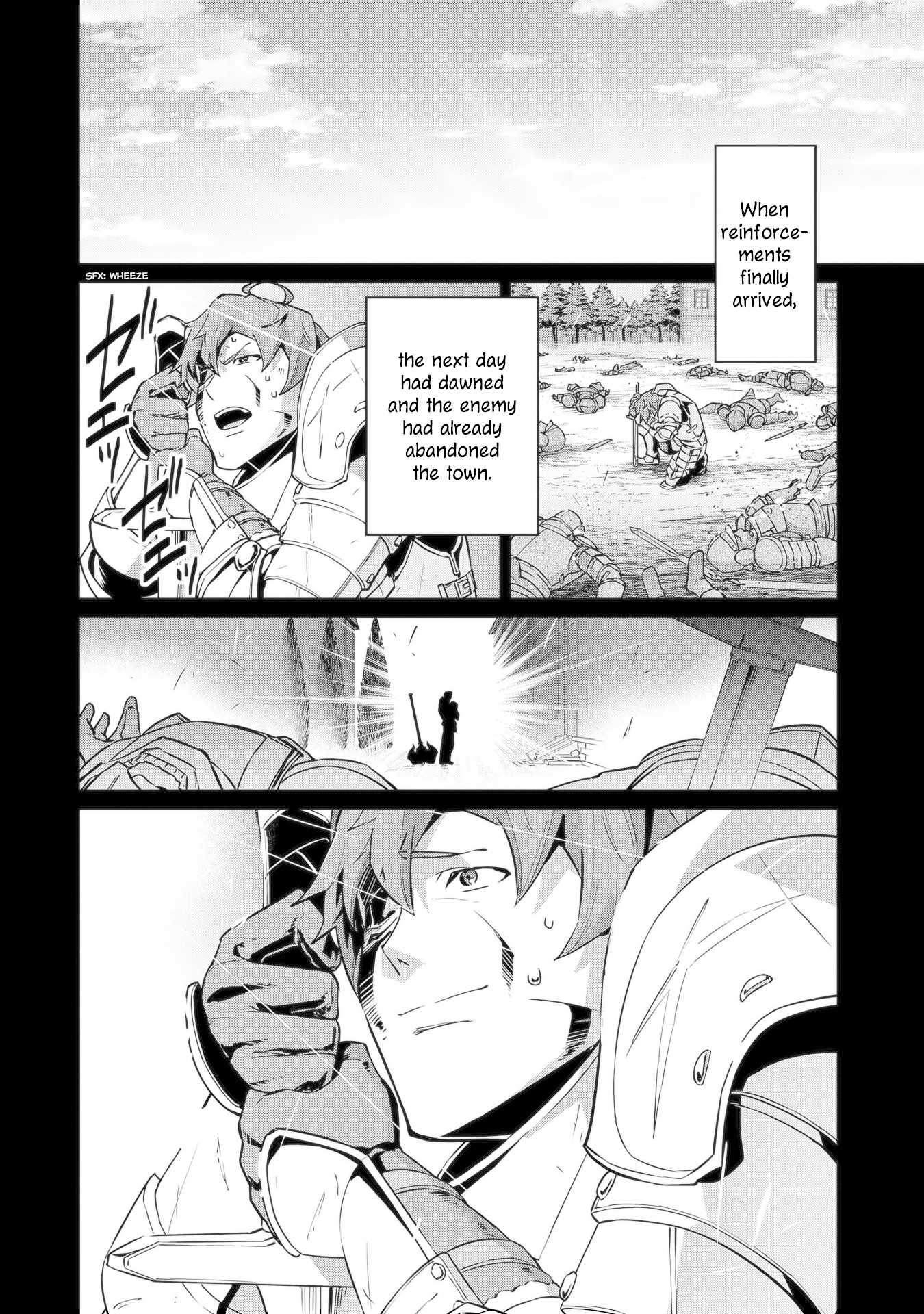 The Population Of The Frontier Owner Starts With 0. "Dias The Blue" And A Blue Horned Girl. chapter 6 page 30