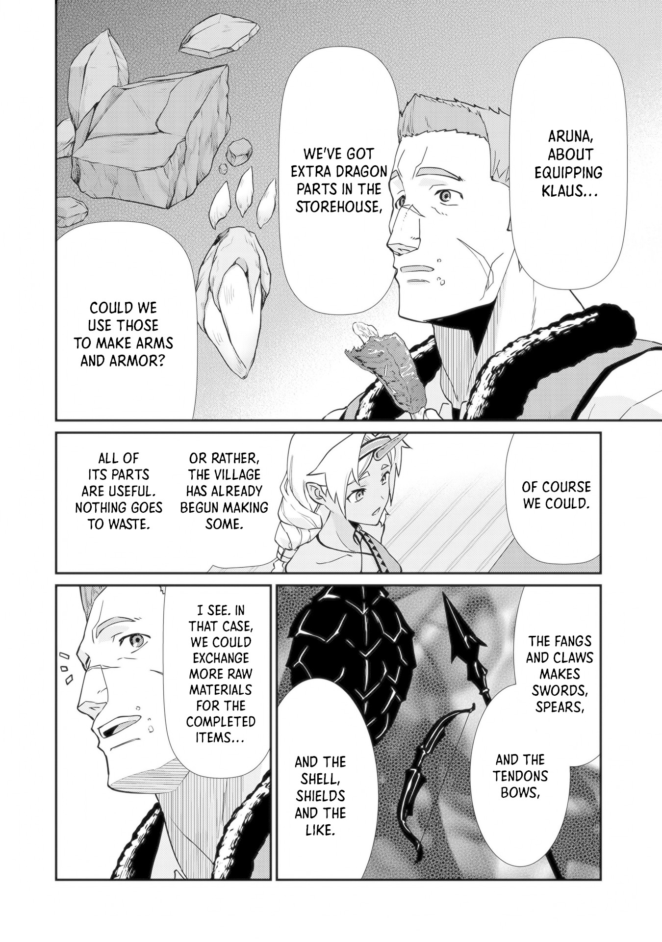 The Population Of The Frontier Owner Starts With 0. "Dias The Blue" And A Blue Horned Girl. chapter 6 page 9