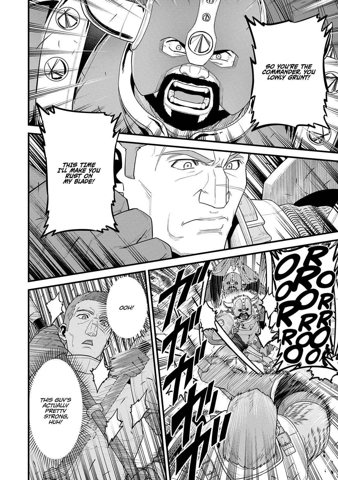 The Population Of The Frontier Owner Starts With 0. "Dias The Blue" And A Blue Horned Girl. chapter 60 page 10