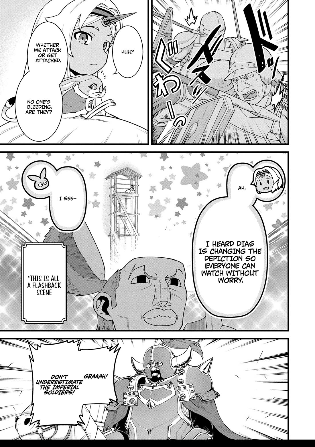 The Population Of The Frontier Owner Starts With 0. "Dias The Blue" And A Blue Horned Girl. chapter 60 page 5