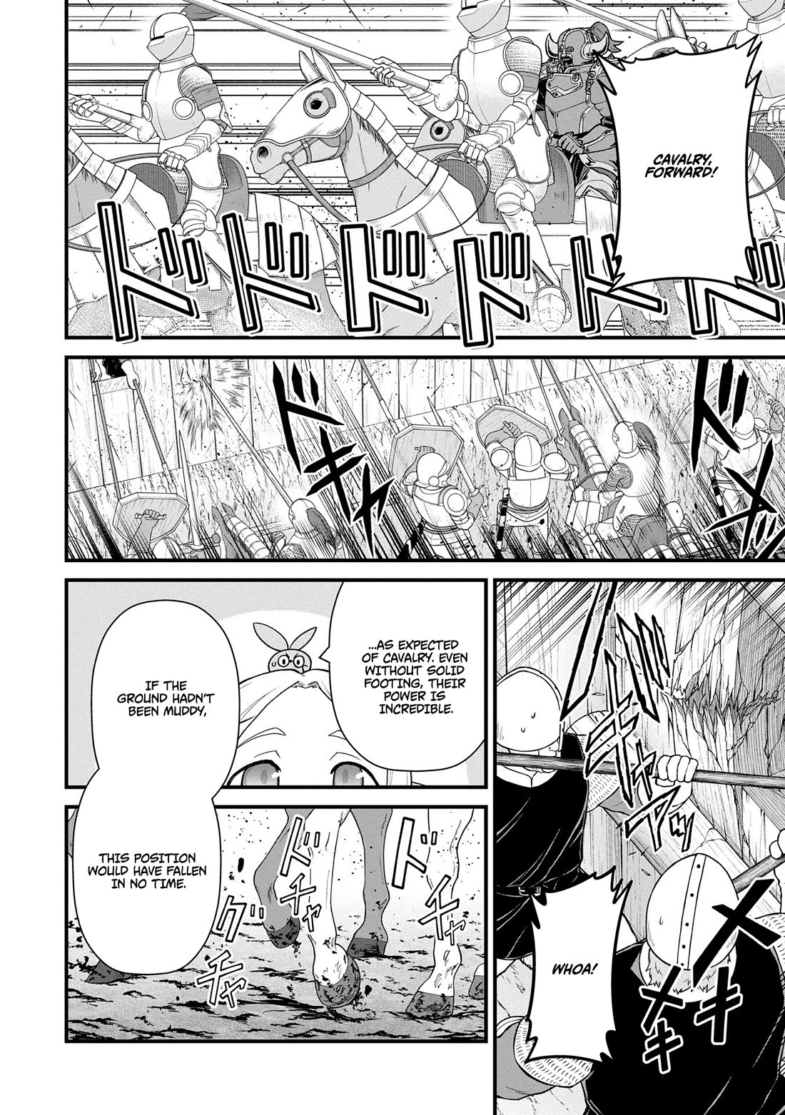 The Population Of The Frontier Owner Starts With 0. "Dias The Blue" And A Blue Horned Girl. chapter 60 page 6