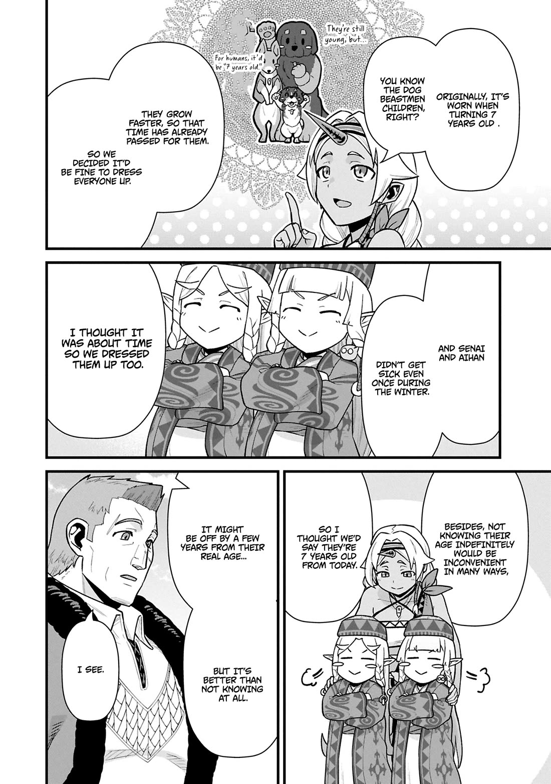 The Population Of The Frontier Owner Starts With 0. "Dias The Blue" And A Blue Horned Girl. chapter 61 page 11