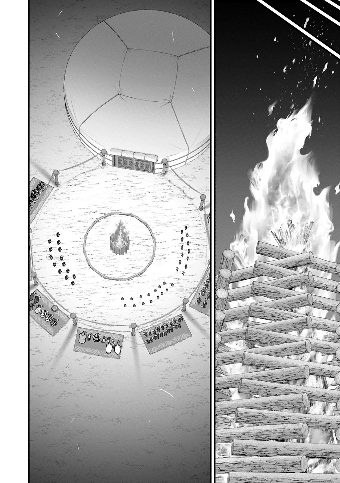 The Population Of The Frontier Owner Starts With 0. "Dias The Blue" And A Blue Horned Girl. chapter 61 page 19