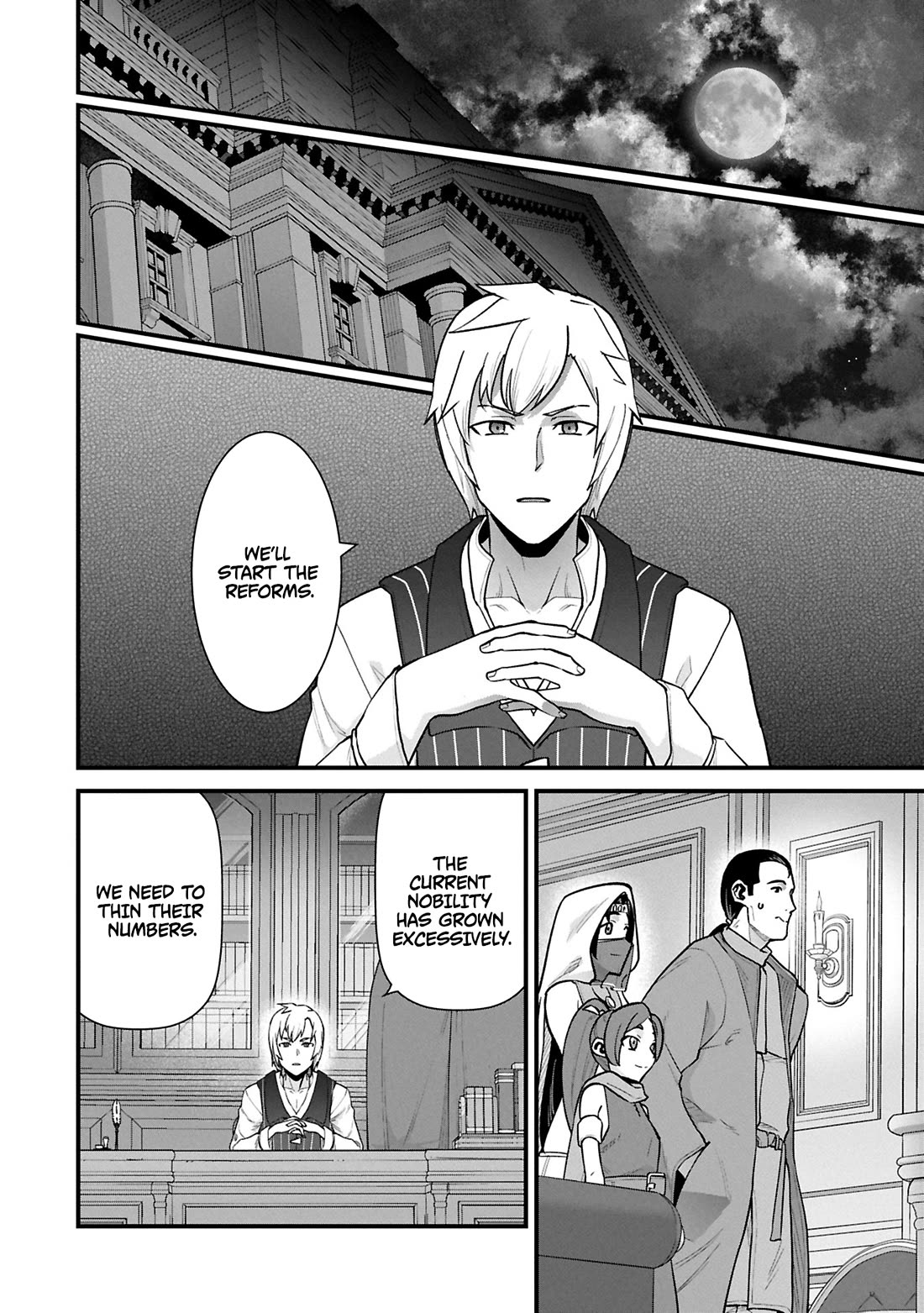 The Population Of The Frontier Owner Starts With 0. "Dias The Blue" And A Blue Horned Girl. chapter 61 page 25