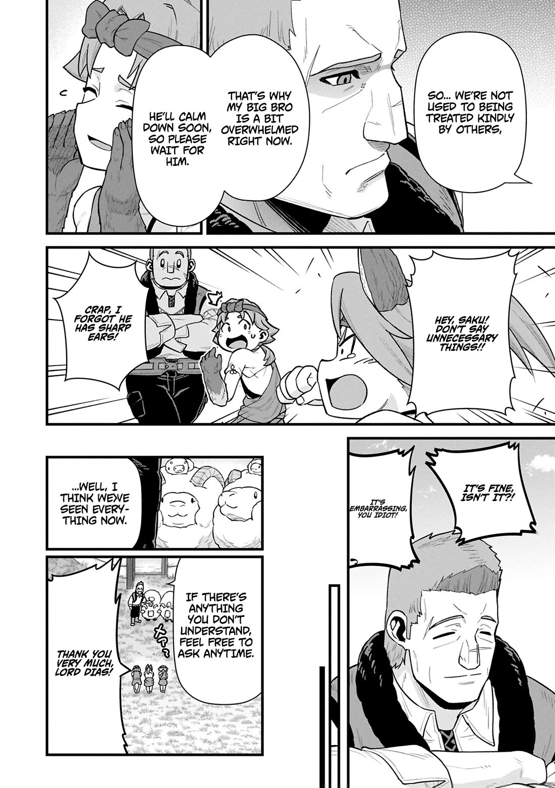 The Population Of The Frontier Owner Starts With 0. "Dias The Blue" And A Blue Horned Girl. chapter 62 page 12