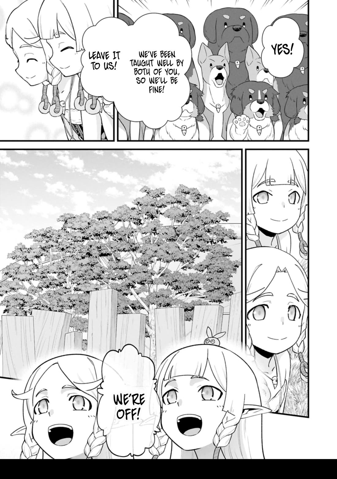 The Population Of The Frontier Owner Starts With 0. "Dias The Blue" And A Blue Horned Girl. chapter 63 page 11