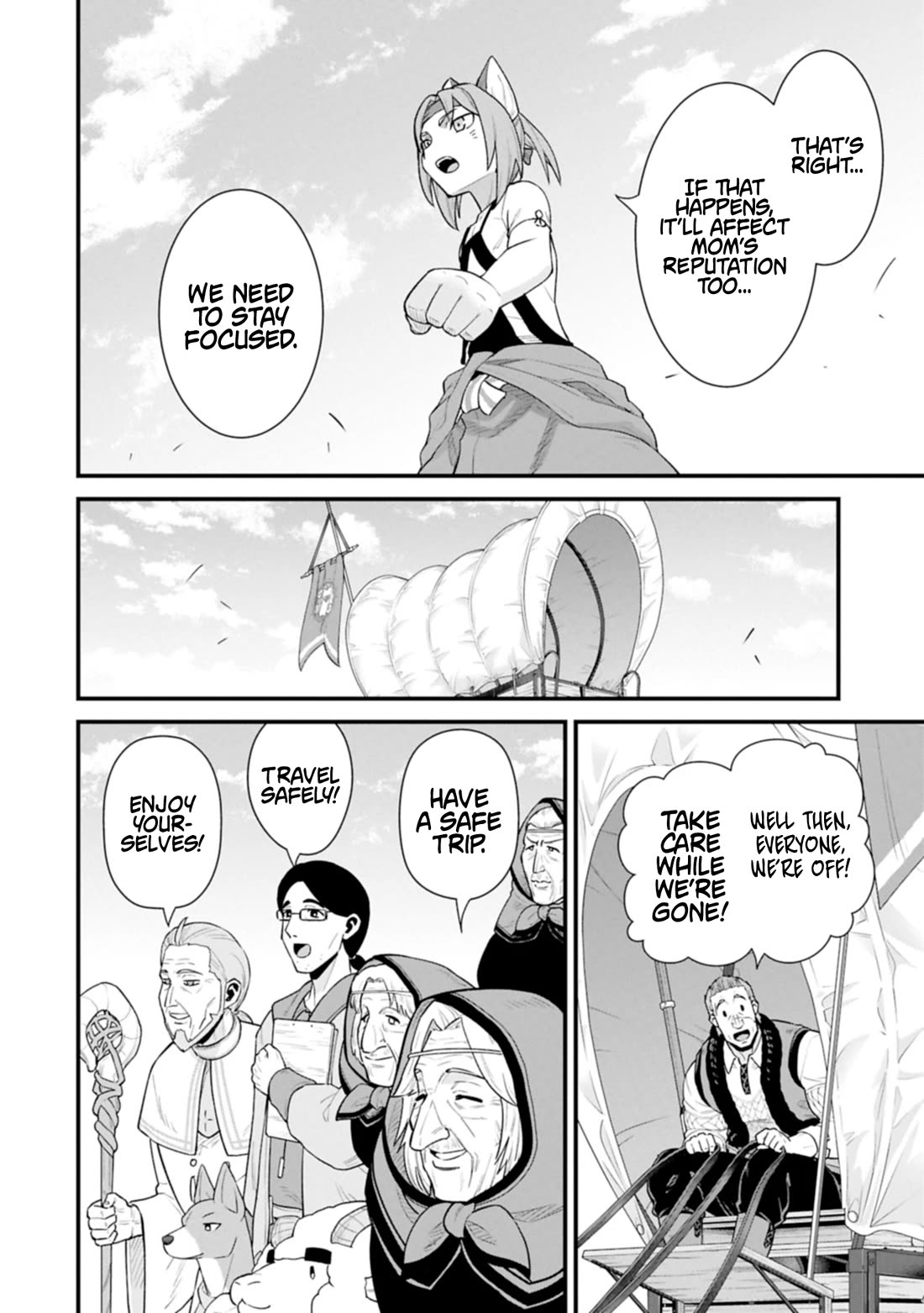 The Population Of The Frontier Owner Starts With 0. "Dias The Blue" And A Blue Horned Girl. chapter 63 page 14