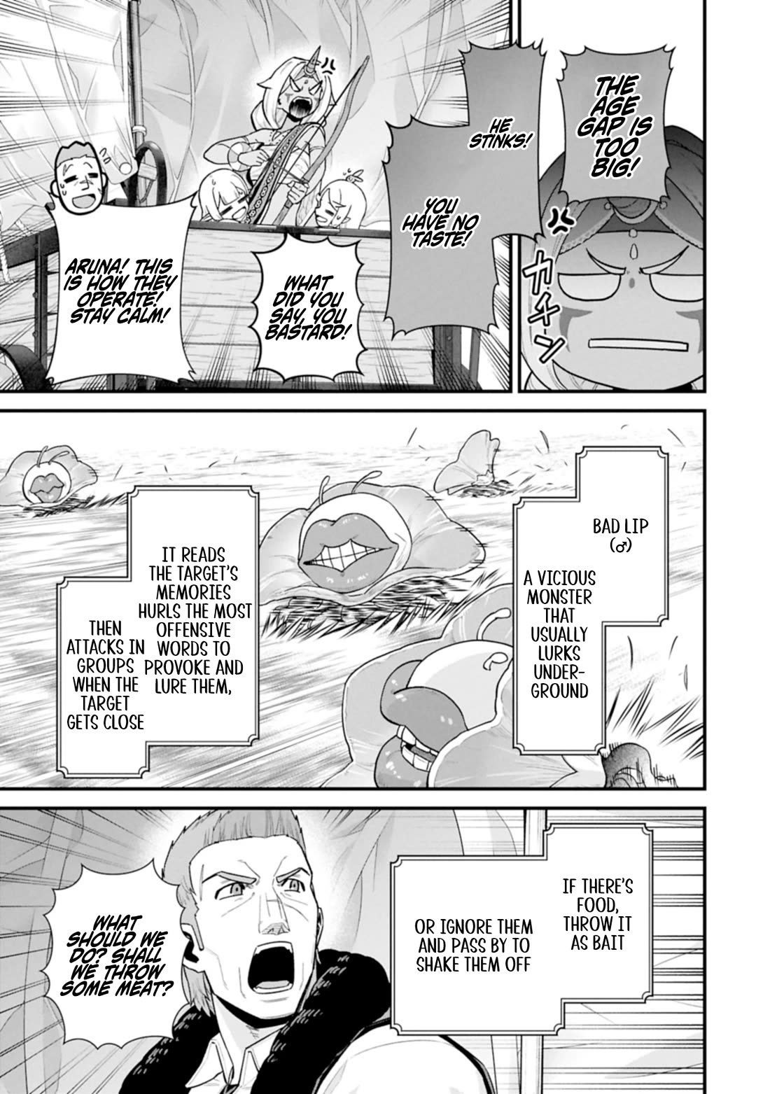 The Population Of The Frontier Owner Starts With 0. "Dias The Blue" And A Blue Horned Girl. chapter 63 page 19