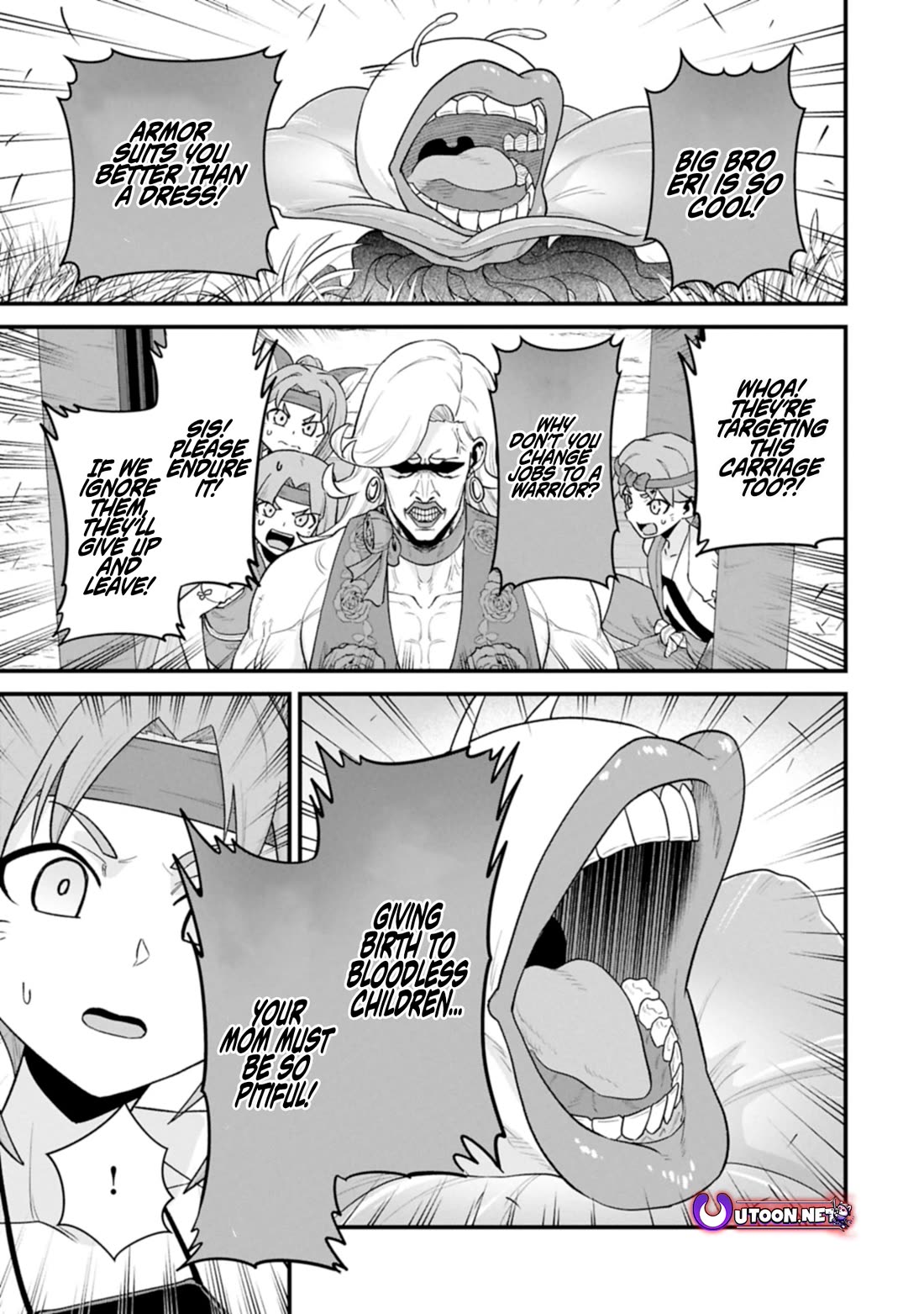 The Population Of The Frontier Owner Starts With 0. "Dias The Blue" And A Blue Horned Girl. chapter 63 page 21