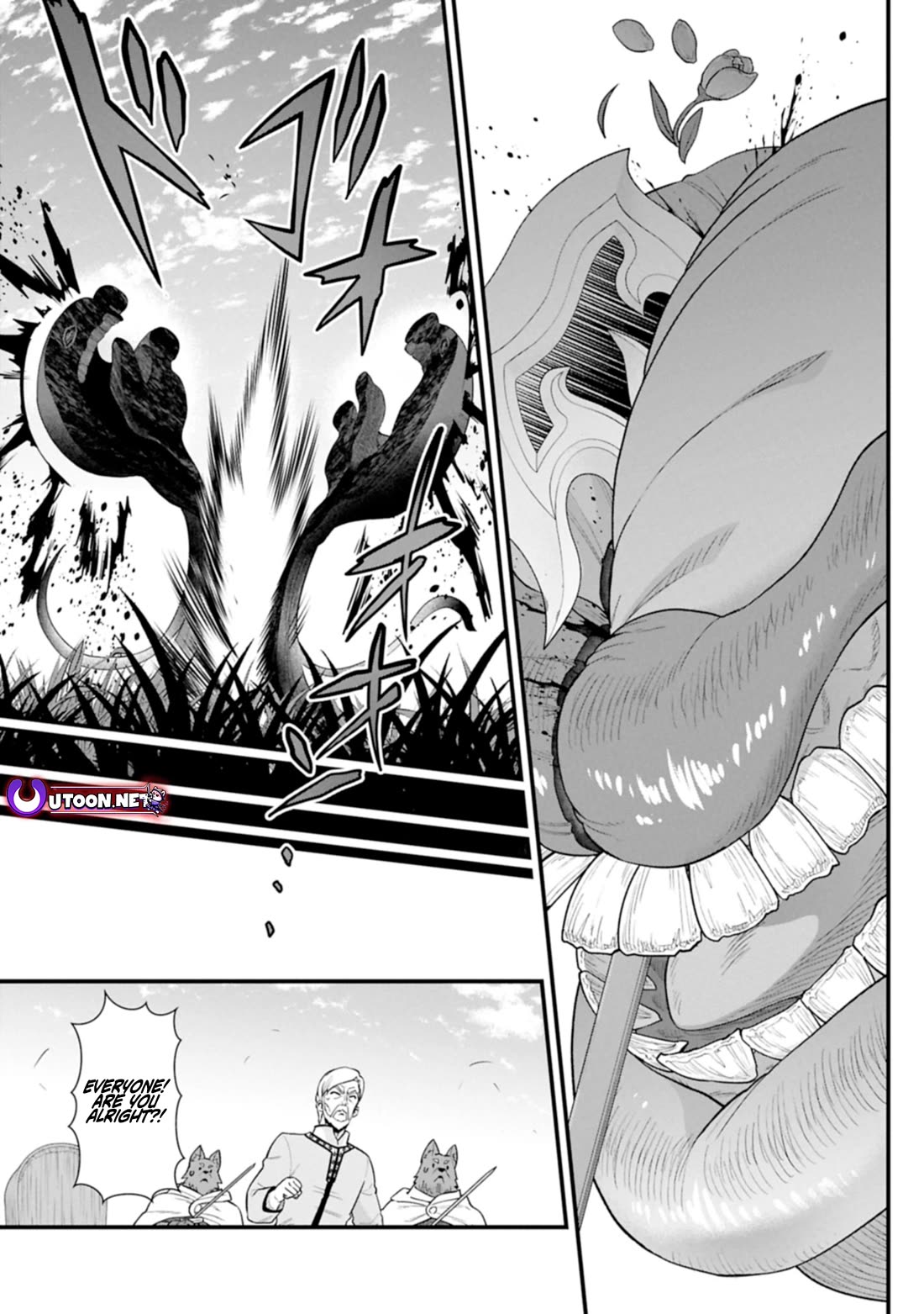 The Population Of The Frontier Owner Starts With 0. "Dias The Blue" And A Blue Horned Girl. chapter 63 page 29