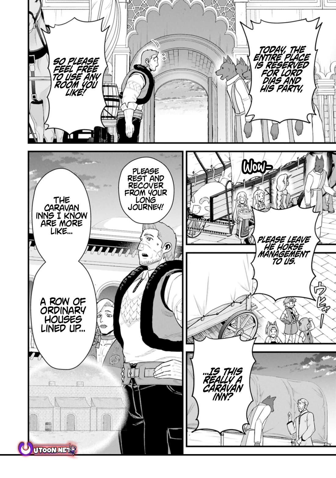 The Population Of The Frontier Owner Starts With 0. "Dias The Blue" And A Blue Horned Girl. chapter 64 page 12