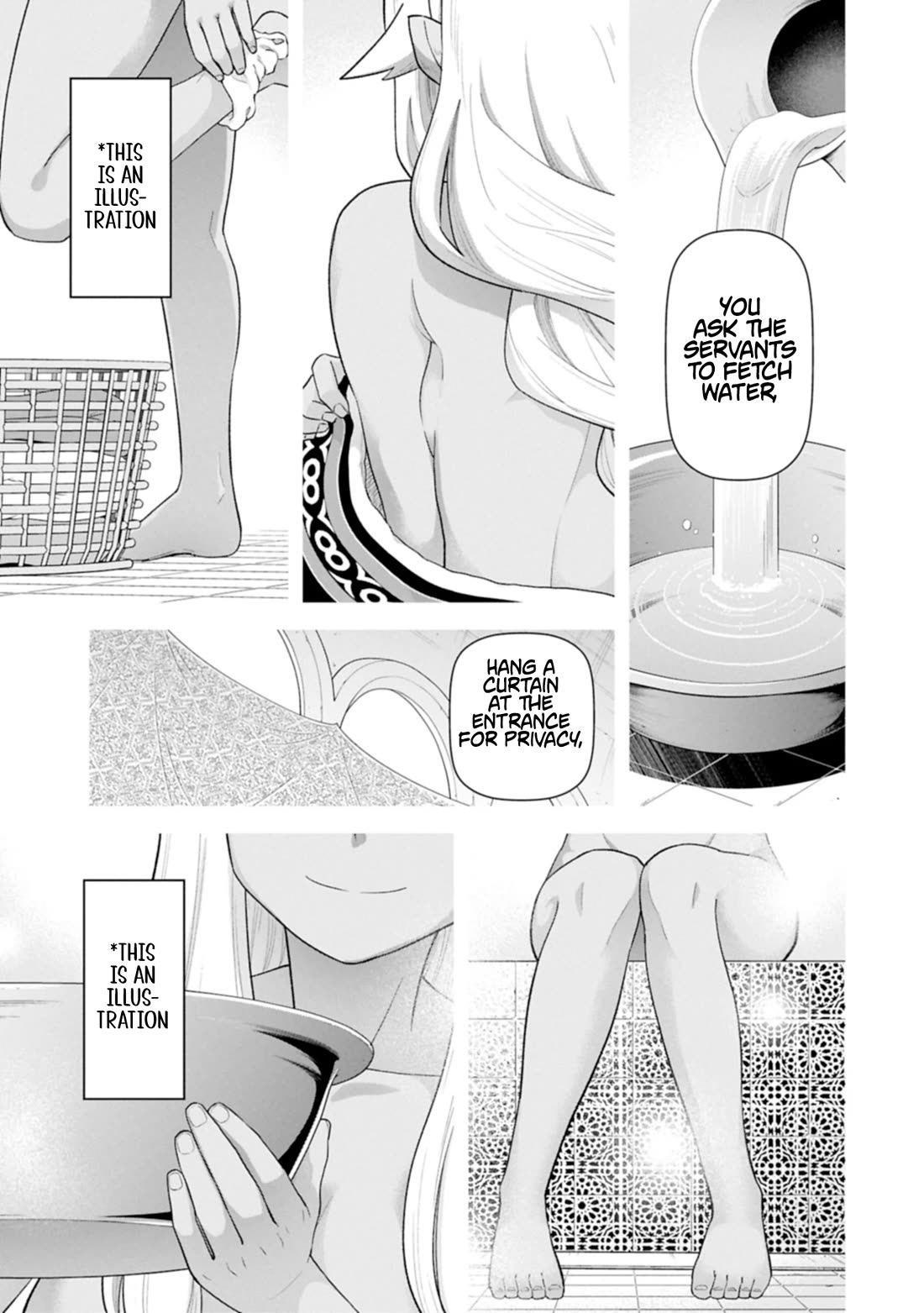 The Population Of The Frontier Owner Starts With 0. "Dias The Blue" And A Blue Horned Girl. chapter 64 page 15