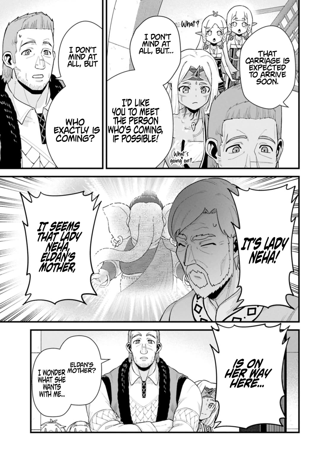 The Population Of The Frontier Owner Starts With 0. "Dias The Blue" And A Blue Horned Girl. chapter 64 page 21