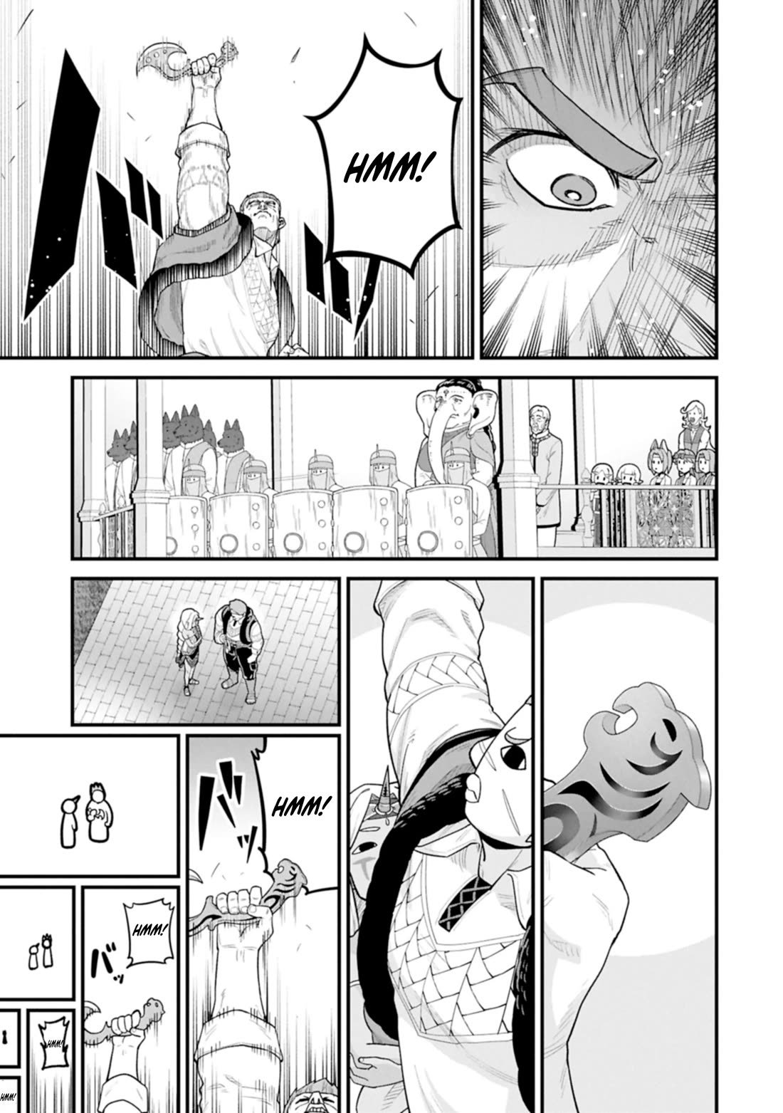 The Population Of The Frontier Owner Starts With 0. "Dias The Blue" And A Blue Horned Girl. chapter 65 page 15