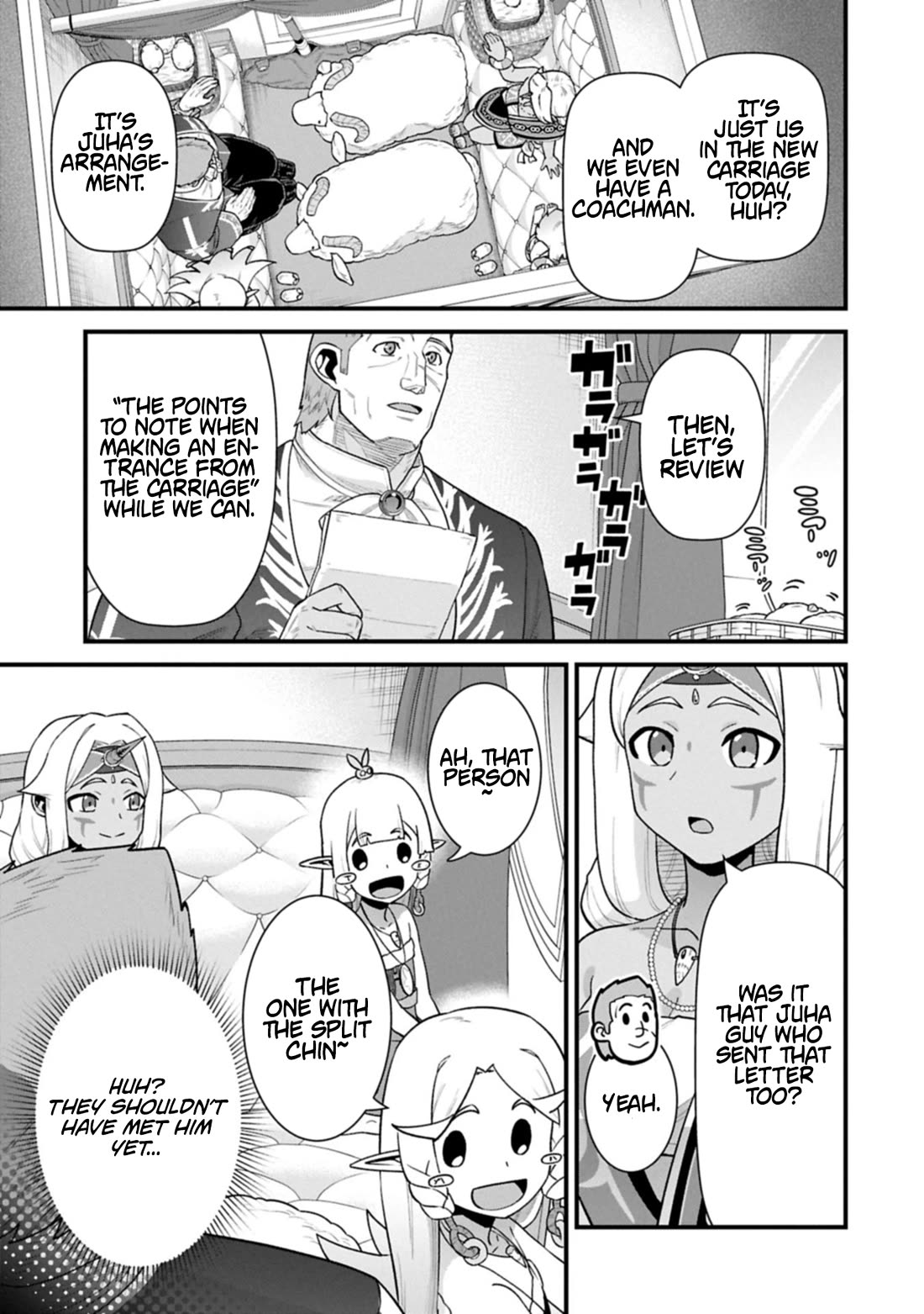 The Population Of The Frontier Owner Starts With 0. "Dias The Blue" And A Blue Horned Girl. chapter 65 page 29