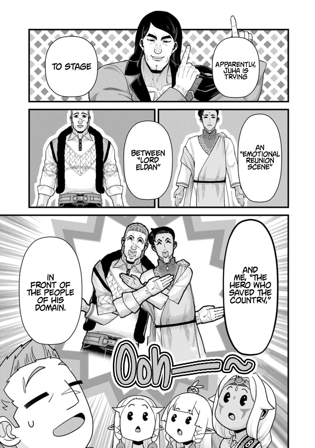 The Population Of The Frontier Owner Starts With 0. "Dias The Blue" And A Blue Horned Girl. chapter 65 page 31