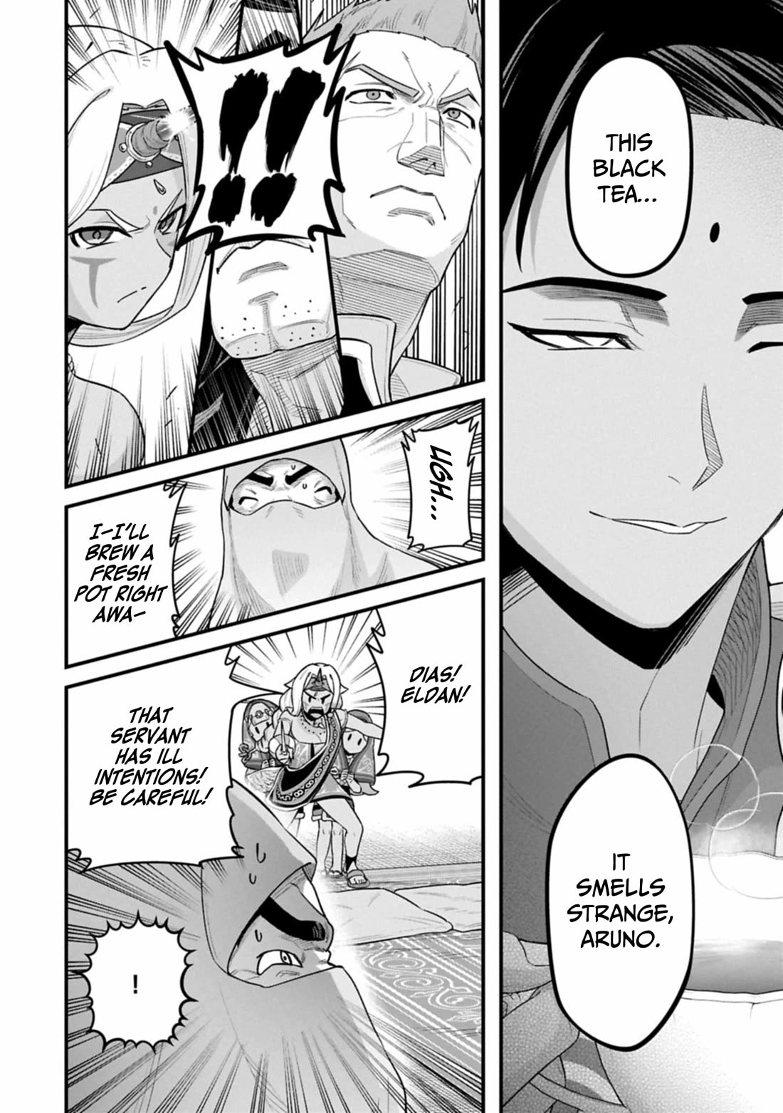 The Population Of The Frontier Owner Starts With 0. "Dias The Blue" And A Blue Horned Girl. chapter 66 page 21