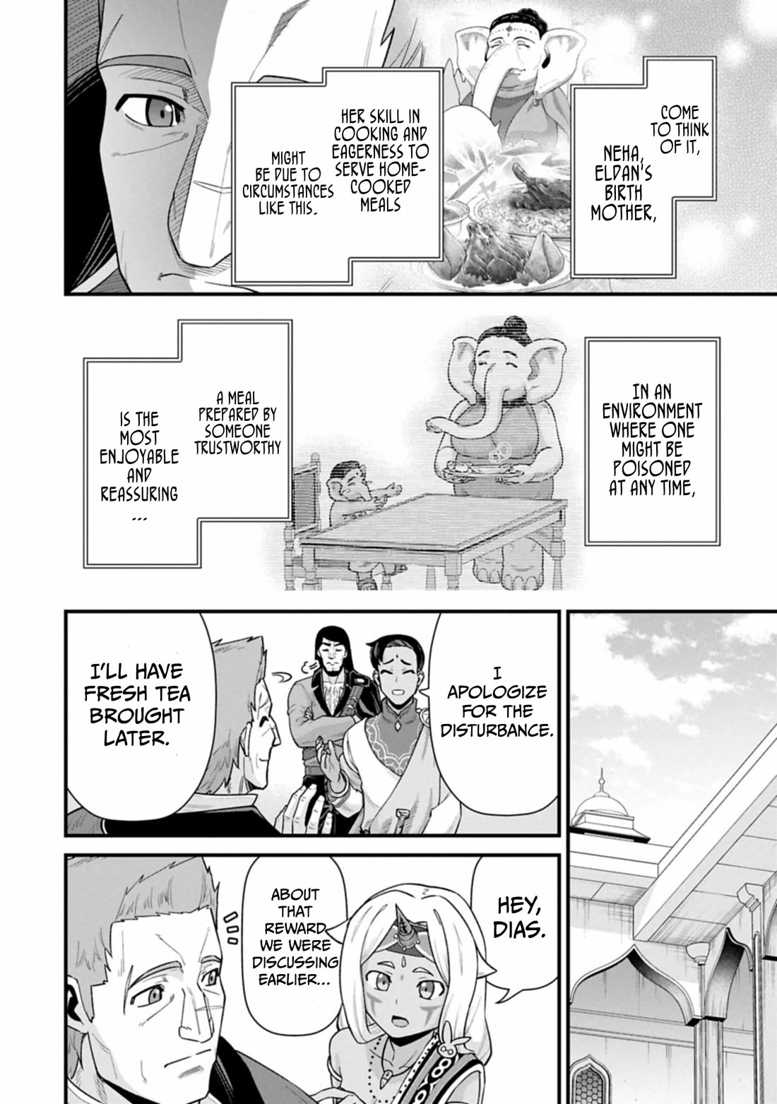 The Population Of The Frontier Owner Starts With 0. "Dias The Blue" And A Blue Horned Girl. chapter 66 page 25