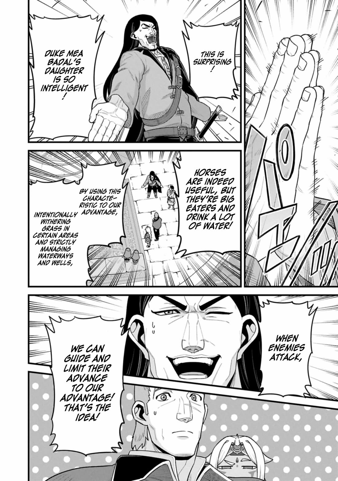 The Population Of The Frontier Owner Starts With 0. "Dias The Blue" And A Blue Horned Girl. chapter 66 page 29