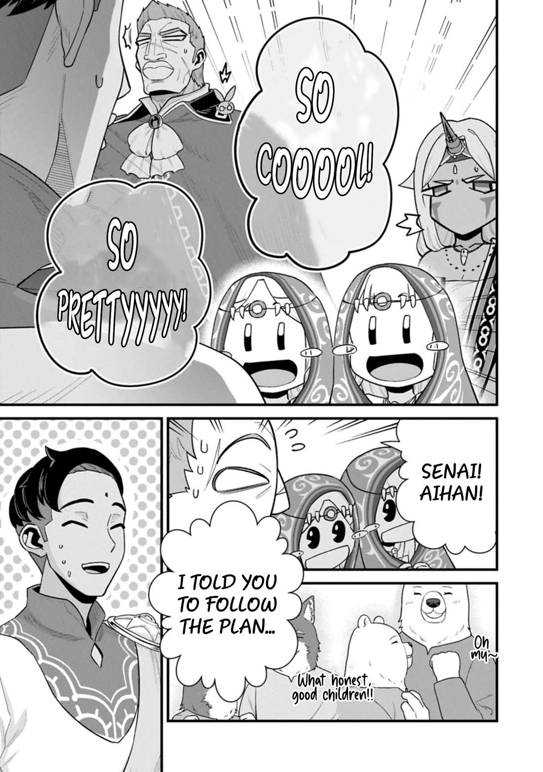The Population Of The Frontier Owner Starts With 0. "Dias The Blue" And A Blue Horned Girl. chapter 66 page 6