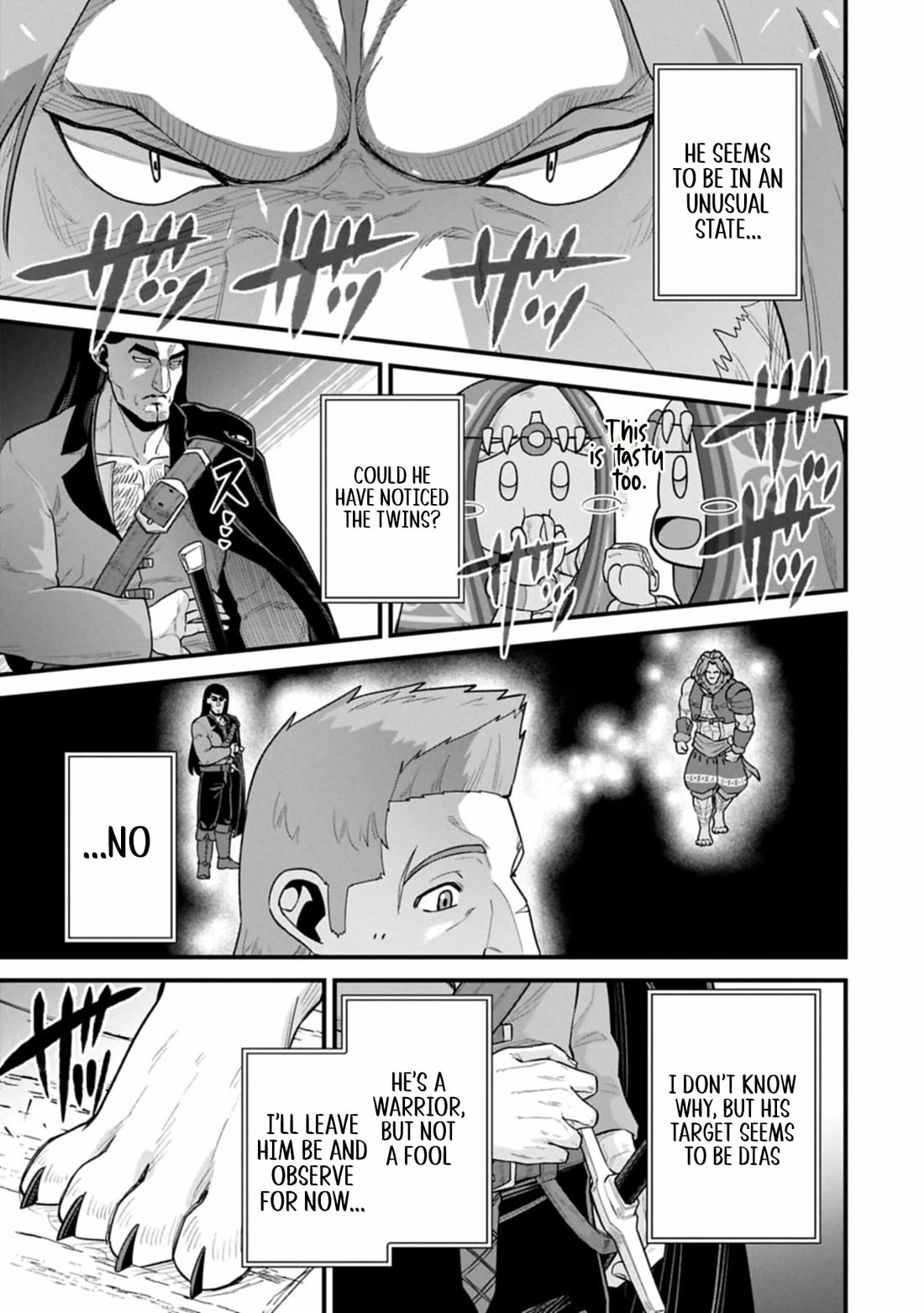 The Population Of The Frontier Owner Starts With 0. "Dias The Blue" And A Blue Horned Girl. chapter 67 page 7