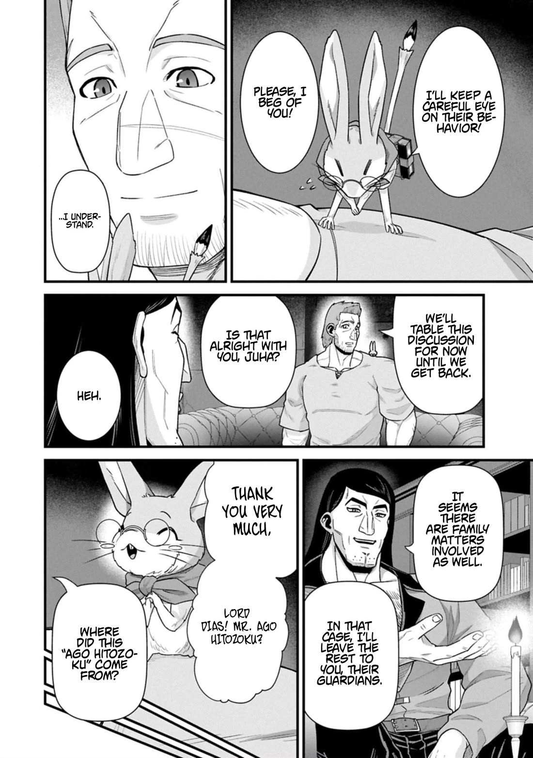 The Population Of The Frontier Owner Starts With 0. "Dias The Blue" And A Blue Horned Girl. chapter 68 page 15