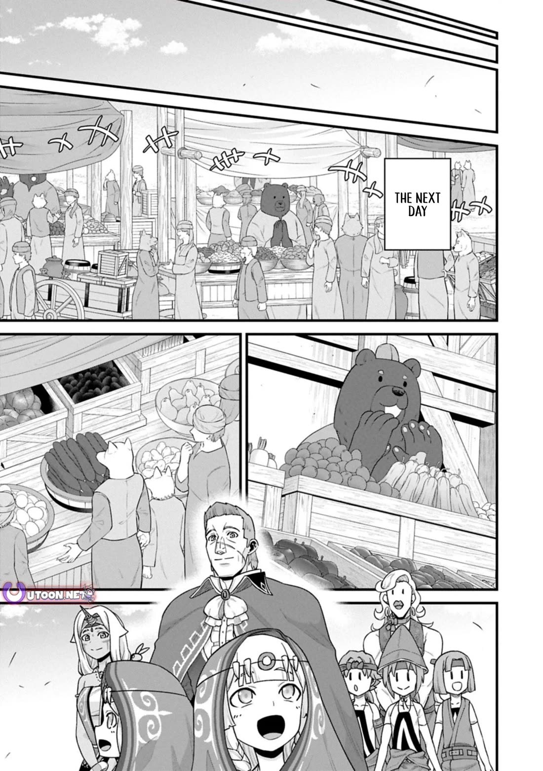 The Population Of The Frontier Owner Starts With 0. "Dias The Blue" And A Blue Horned Girl. chapter 68 page 16