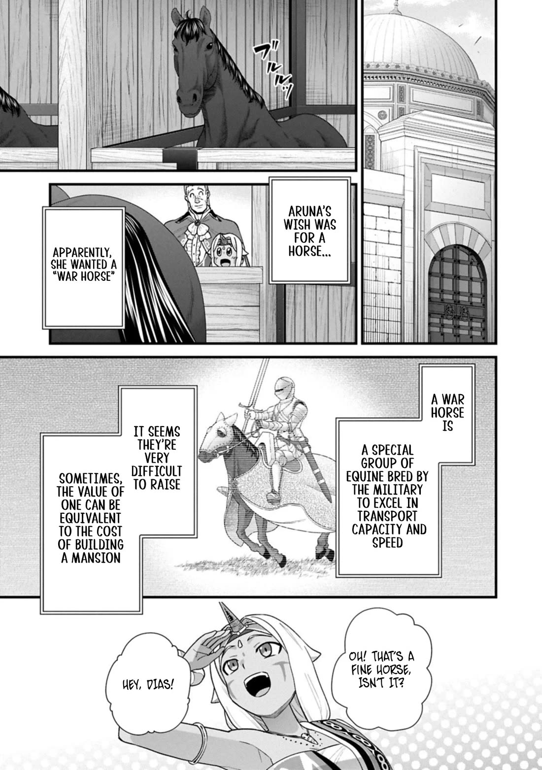 The Population Of The Frontier Owner Starts With 0. "Dias The Blue" And A Blue Horned Girl. chapter 68 page 18