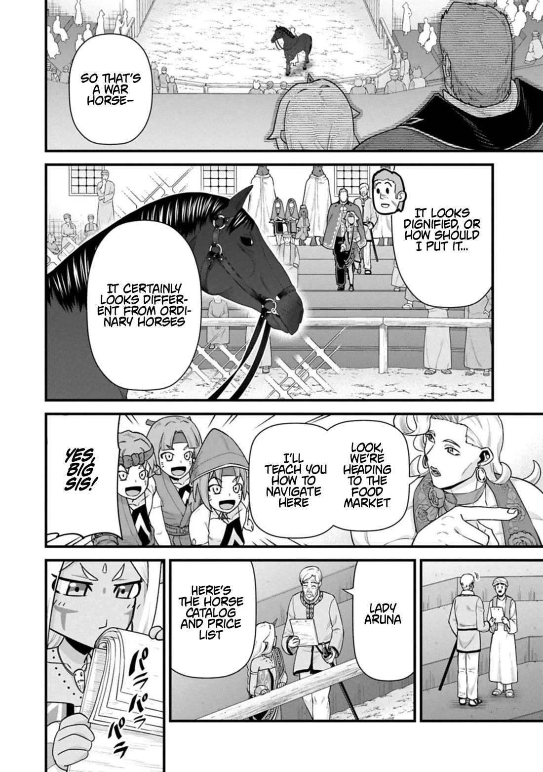 The Population Of The Frontier Owner Starts With 0. "Dias The Blue" And A Blue Horned Girl. chapter 68 page 19