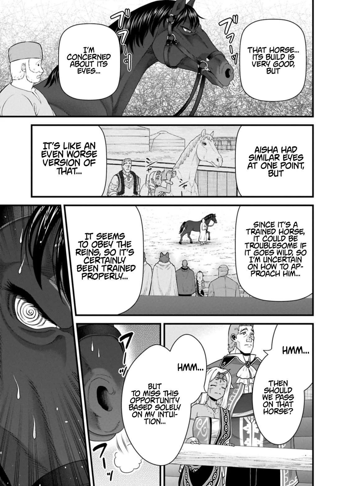 The Population Of The Frontier Owner Starts With 0. "Dias The Blue" And A Blue Horned Girl. chapter 68 page 22
