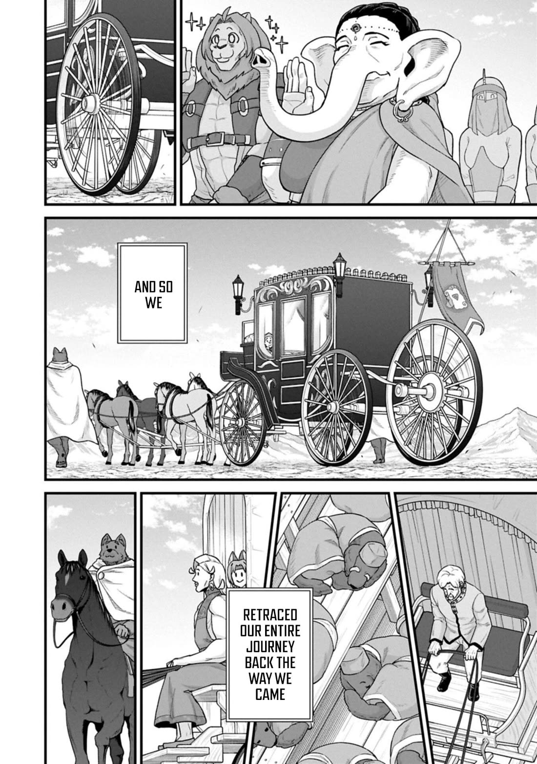 The Population Of The Frontier Owner Starts With 0. "Dias The Blue" And A Blue Horned Girl. chapter 69 page 20