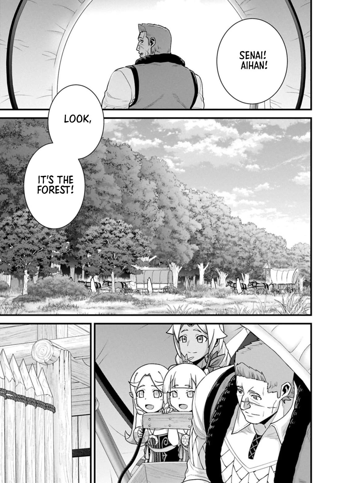 The Population Of The Frontier Owner Starts With 0. "Dias The Blue" And A Blue Horned Girl. chapter 69 page 23