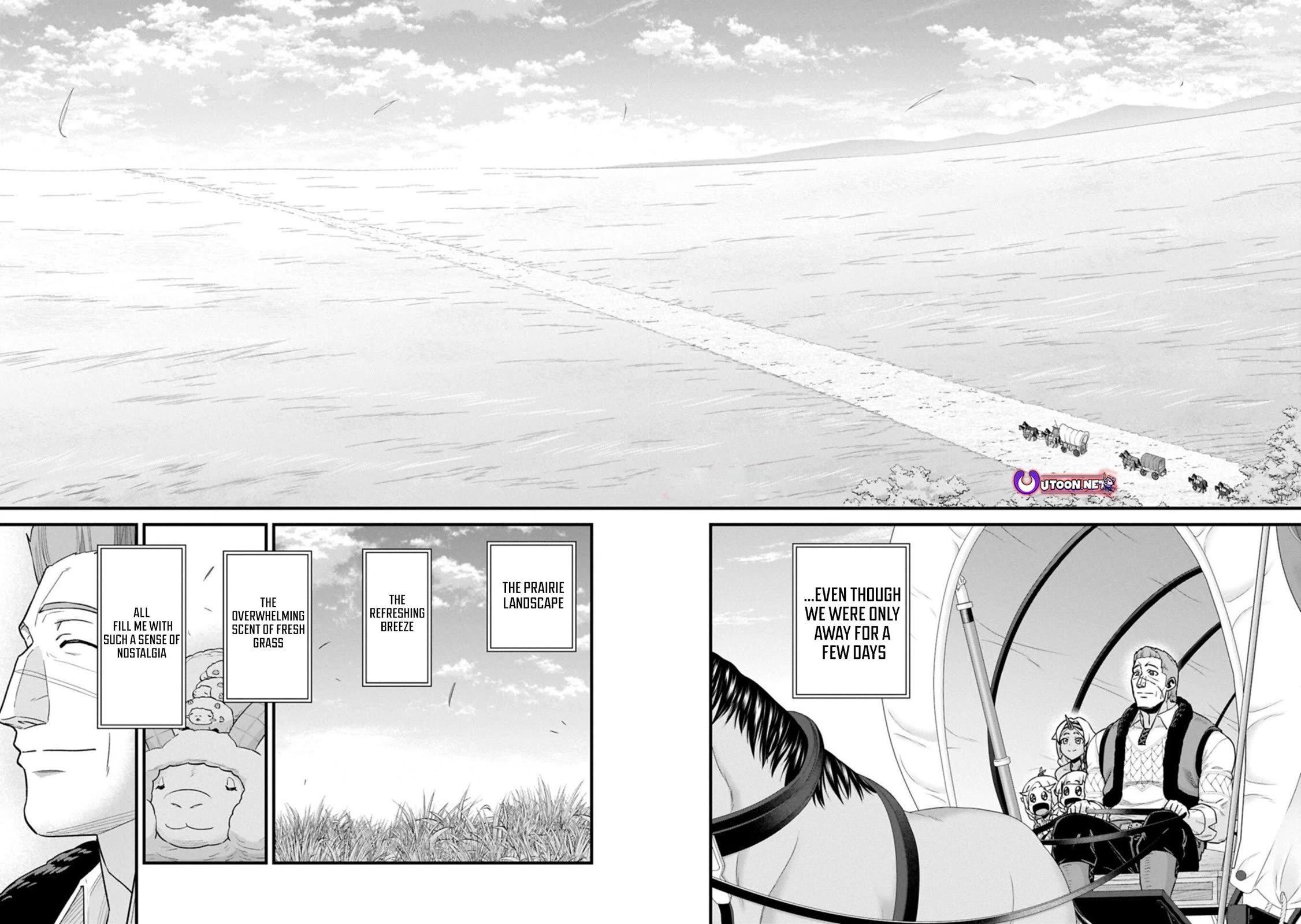 The Population Of The Frontier Owner Starts With 0. "Dias The Blue" And A Blue Horned Girl. chapter 69 page 28
