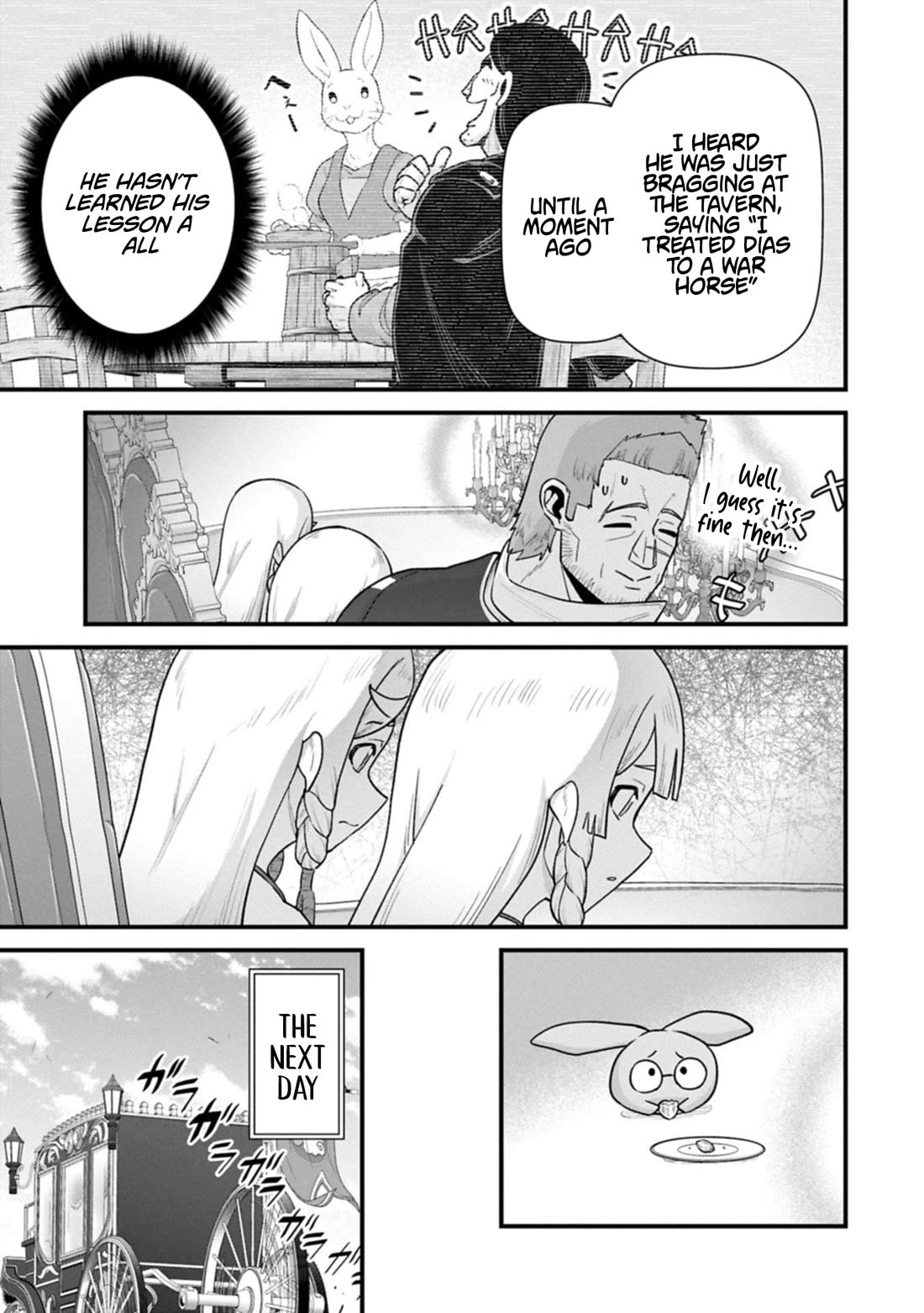 The Population Of The Frontier Owner Starts With 0. "Dias The Blue" And A Blue Horned Girl. chapter 69 page 7