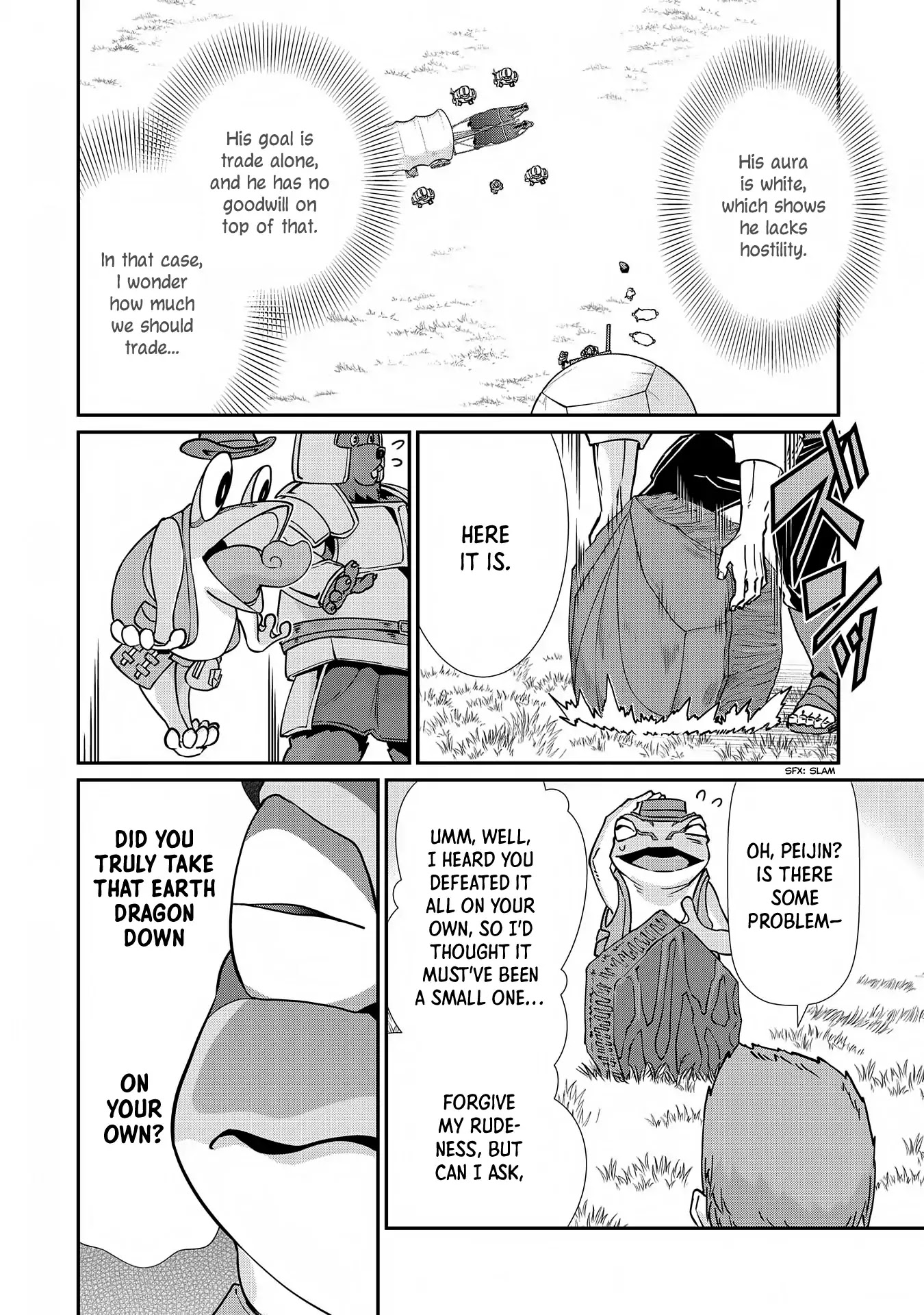 The Population Of The Frontier Owner Starts With 0. "Dias The Blue" And A Blue Horned Girl. chapter 7 page 15