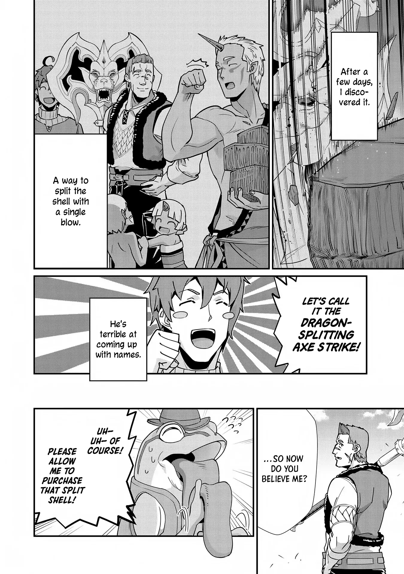 The Population Of The Frontier Owner Starts With 0. "Dias The Blue" And A Blue Horned Girl. chapter 7 page 19