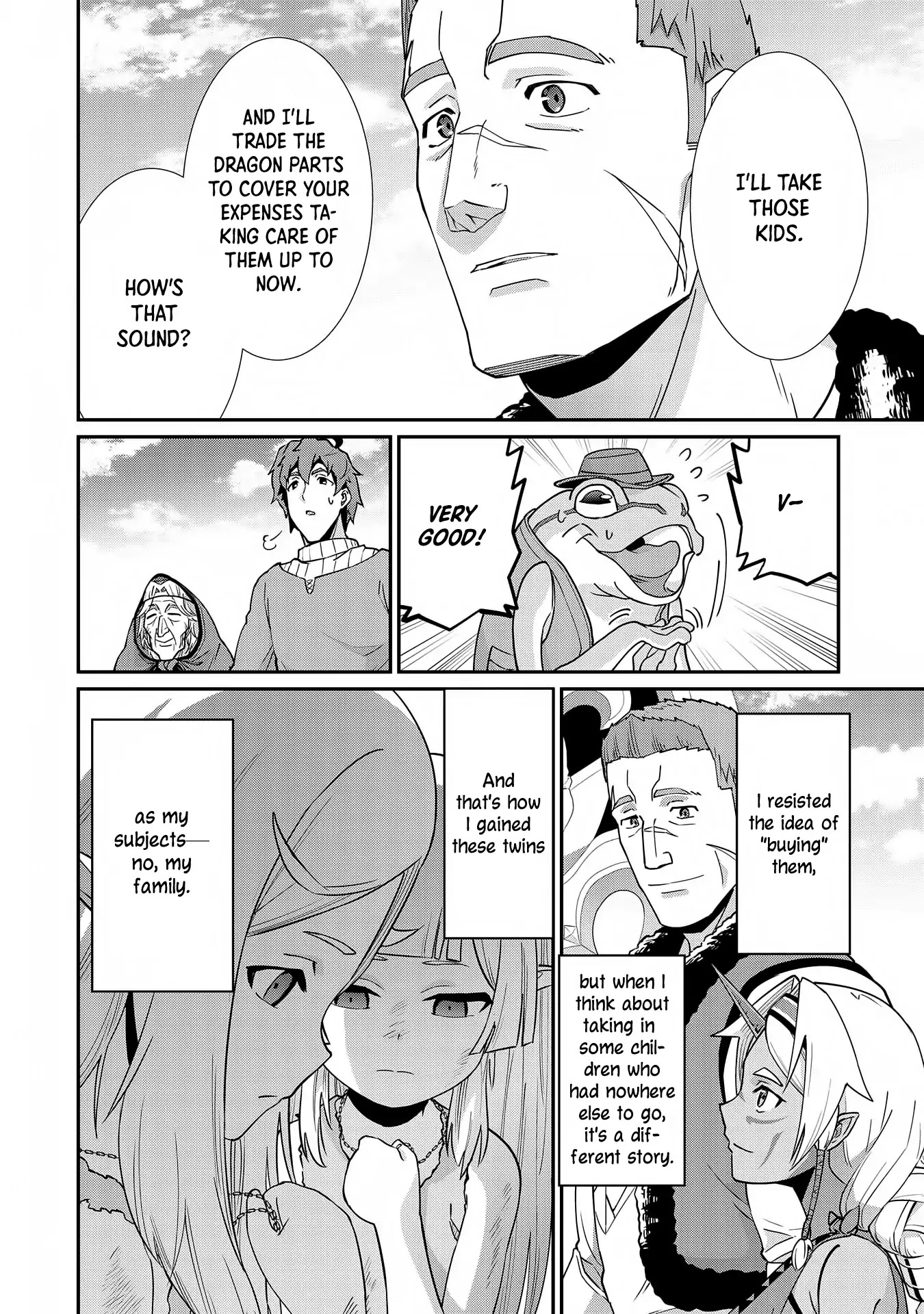 The Population Of The Frontier Owner Starts With 0. "Dias The Blue" And A Blue Horned Girl. chapter 7 page 31