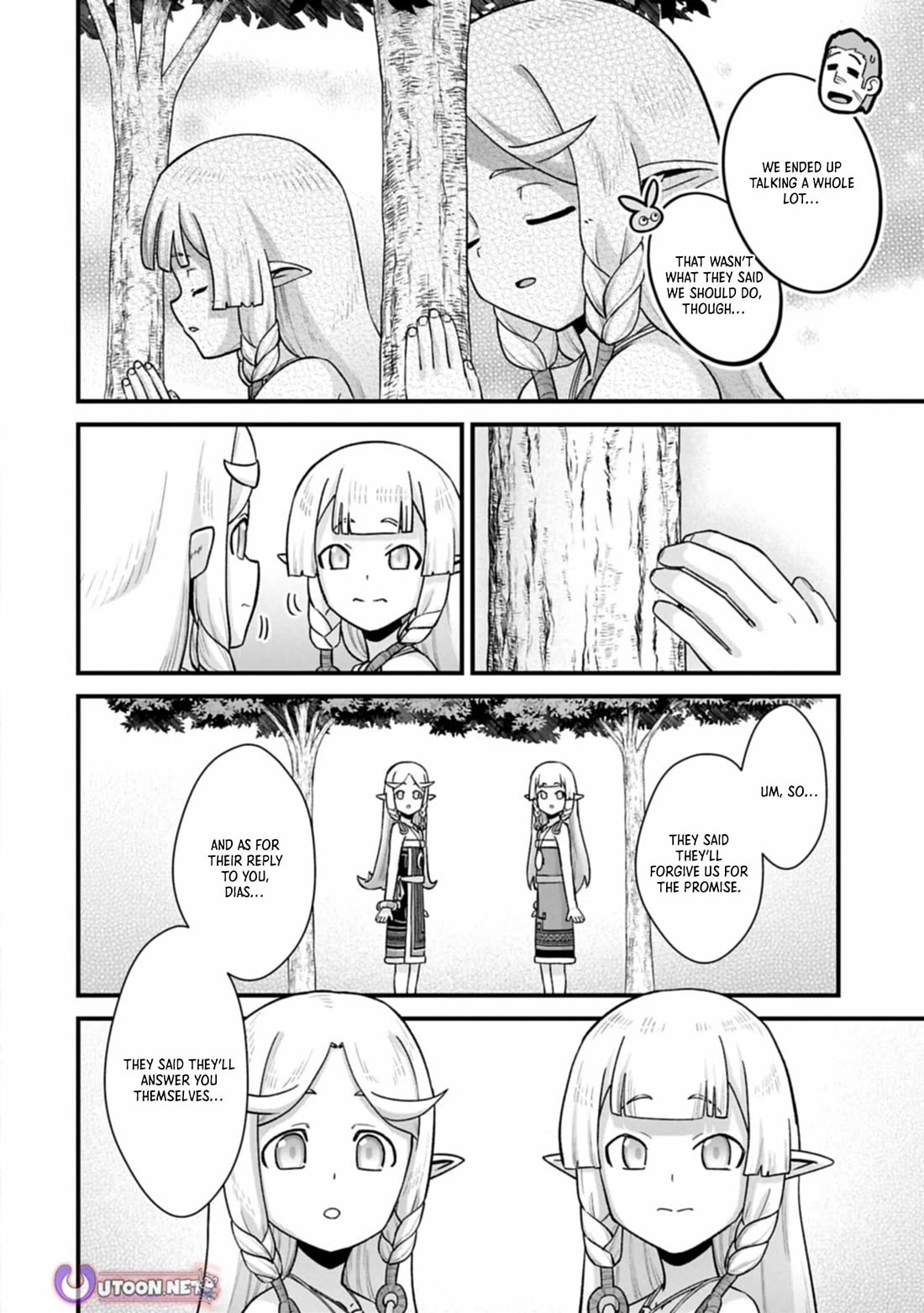 The Population Of The Frontier Owner Starts With 0. "Dias The Blue" And A Blue Horned Girl. chapter 70 page 20