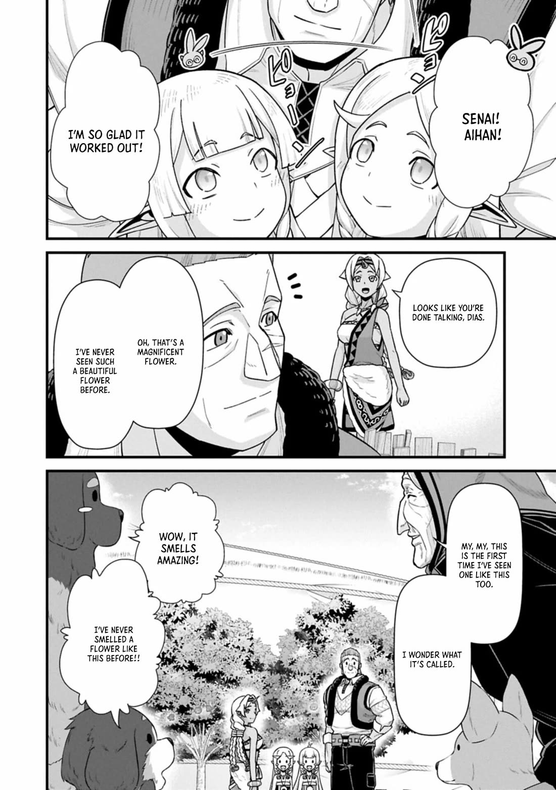The Population Of The Frontier Owner Starts With 0. "Dias The Blue" And A Blue Horned Girl. chapter 70 page 24